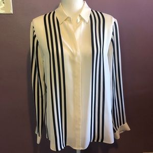 THEORY Silk Blouse EUC Sz. S
